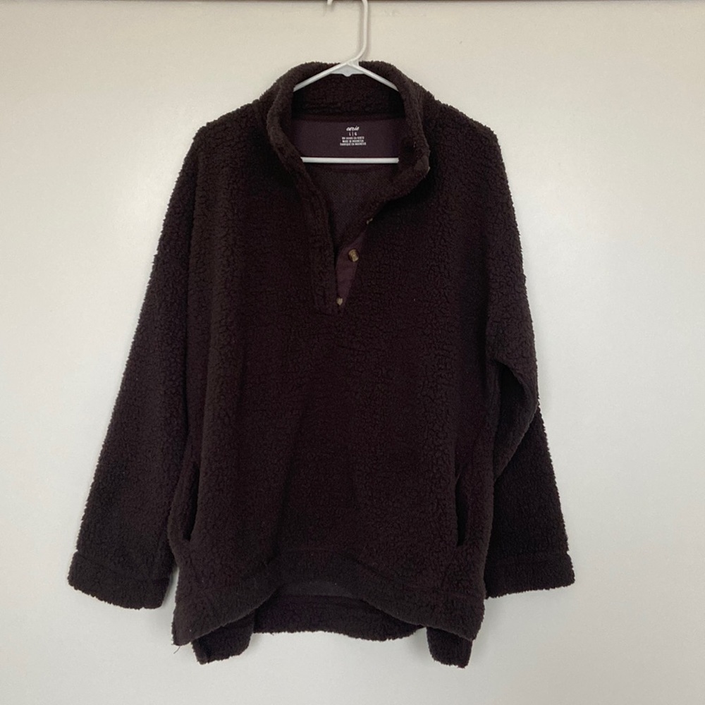 Aerie fleece pullover - with pockets!